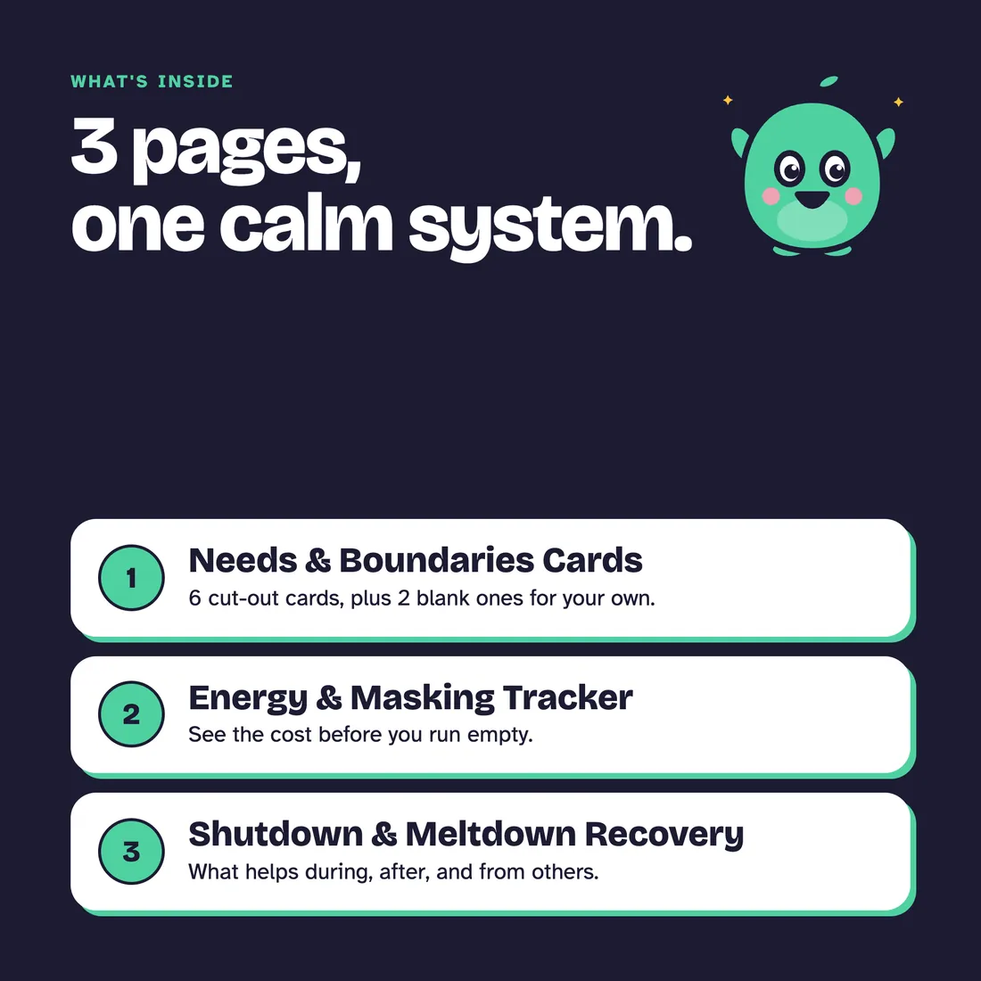 Communication and Recovery Kit: What's inside