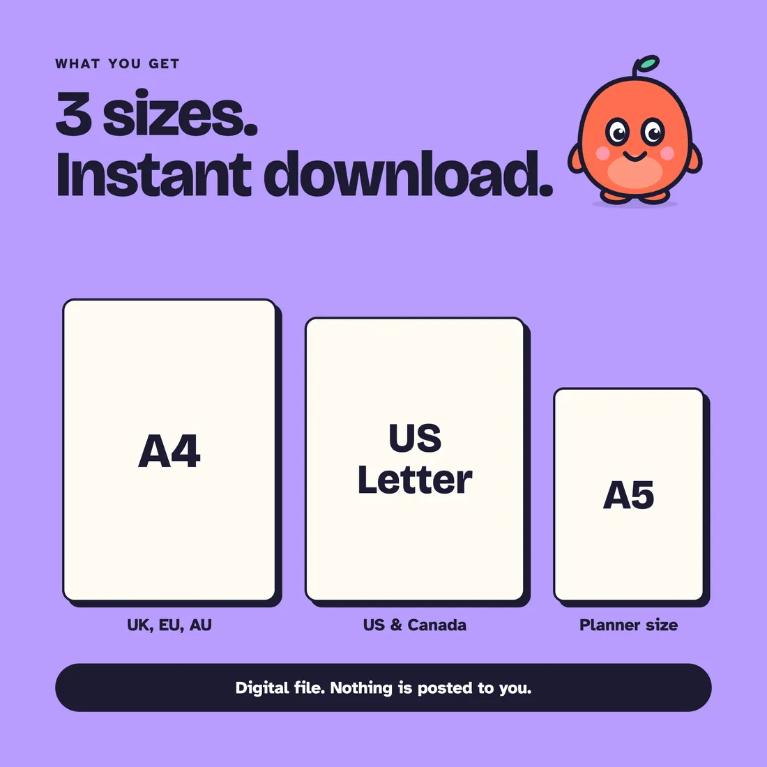 Sensory Toolkit: Paper sizes