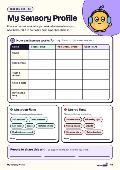 Autism Complete Set page 2 preview