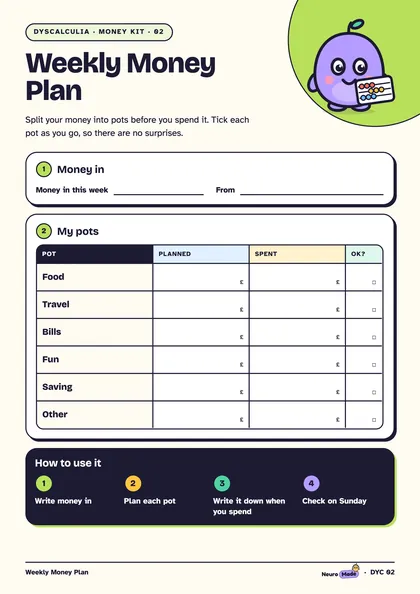 Dyscalculia Complete Set page 2 preview