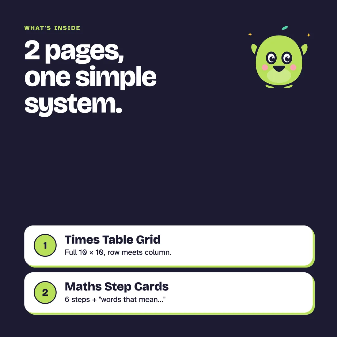 Number Helpers Kit: What's inside