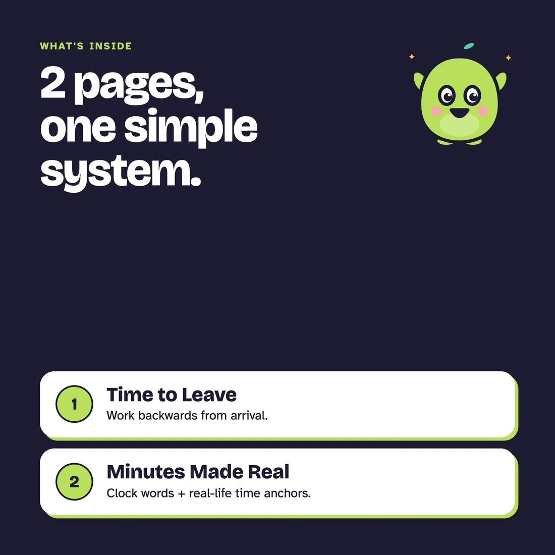 Time and Clocks Kit: What's inside