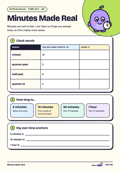 Dyscalculia Complete Set page 5 preview