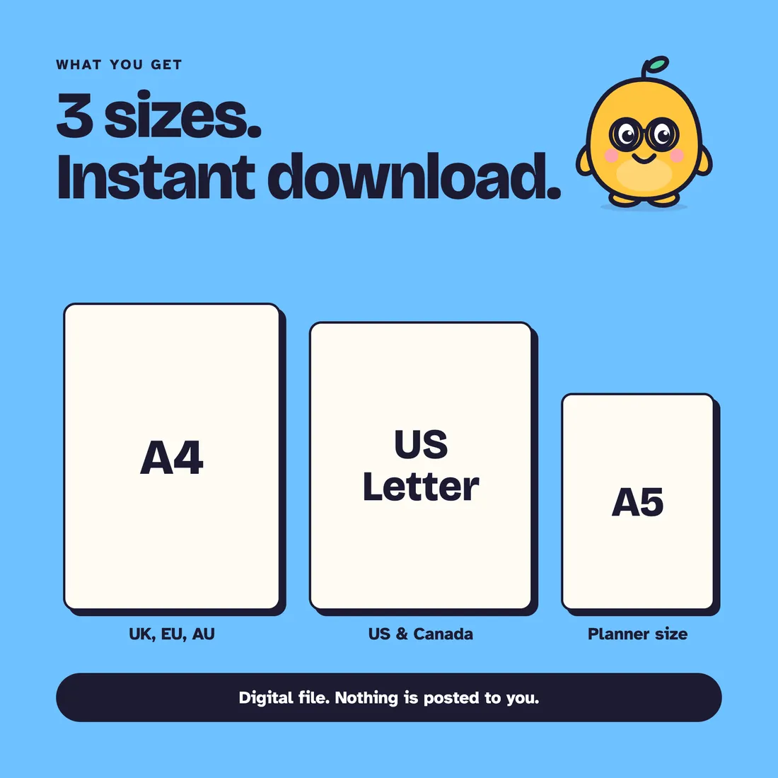 Reading Toolkit: Paper sizes