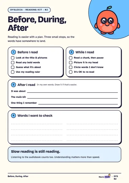 Reading Toolkit page 2 preview