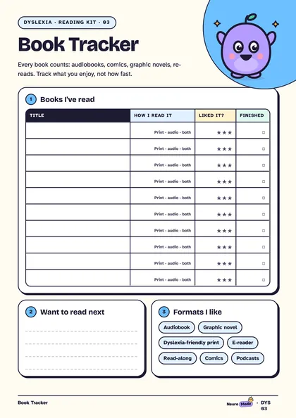 Reading Toolkit page 3 preview
