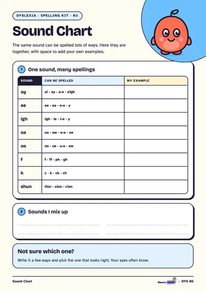 Dyslexia Complete Set page 6 preview