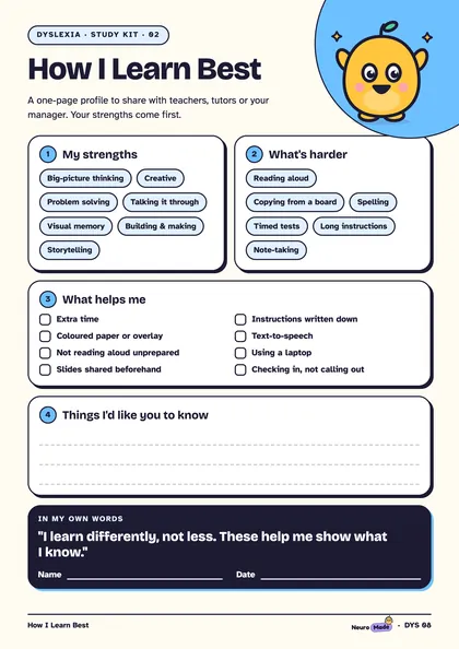 Dyslexia Complete Set page 8 preview