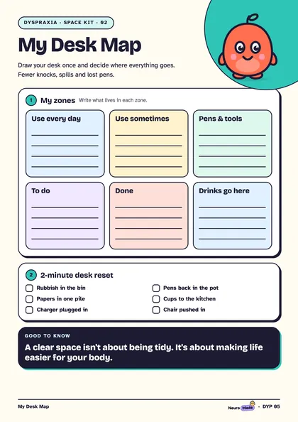 Dyspraxia Complete Set page 5 preview